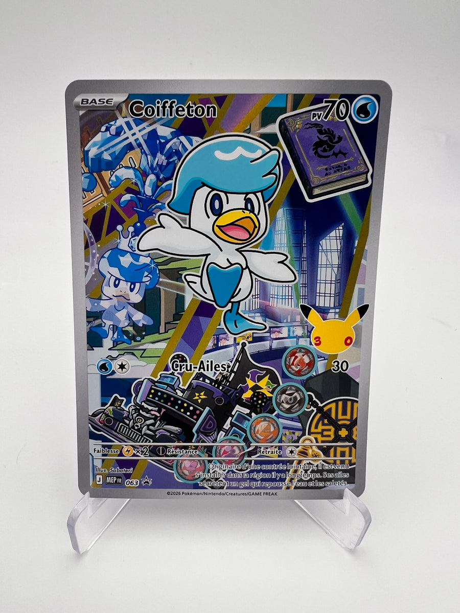 Coiffeton 063 – Promo Pokémon 30 ans – Starter Paldea – FR – Near Mint