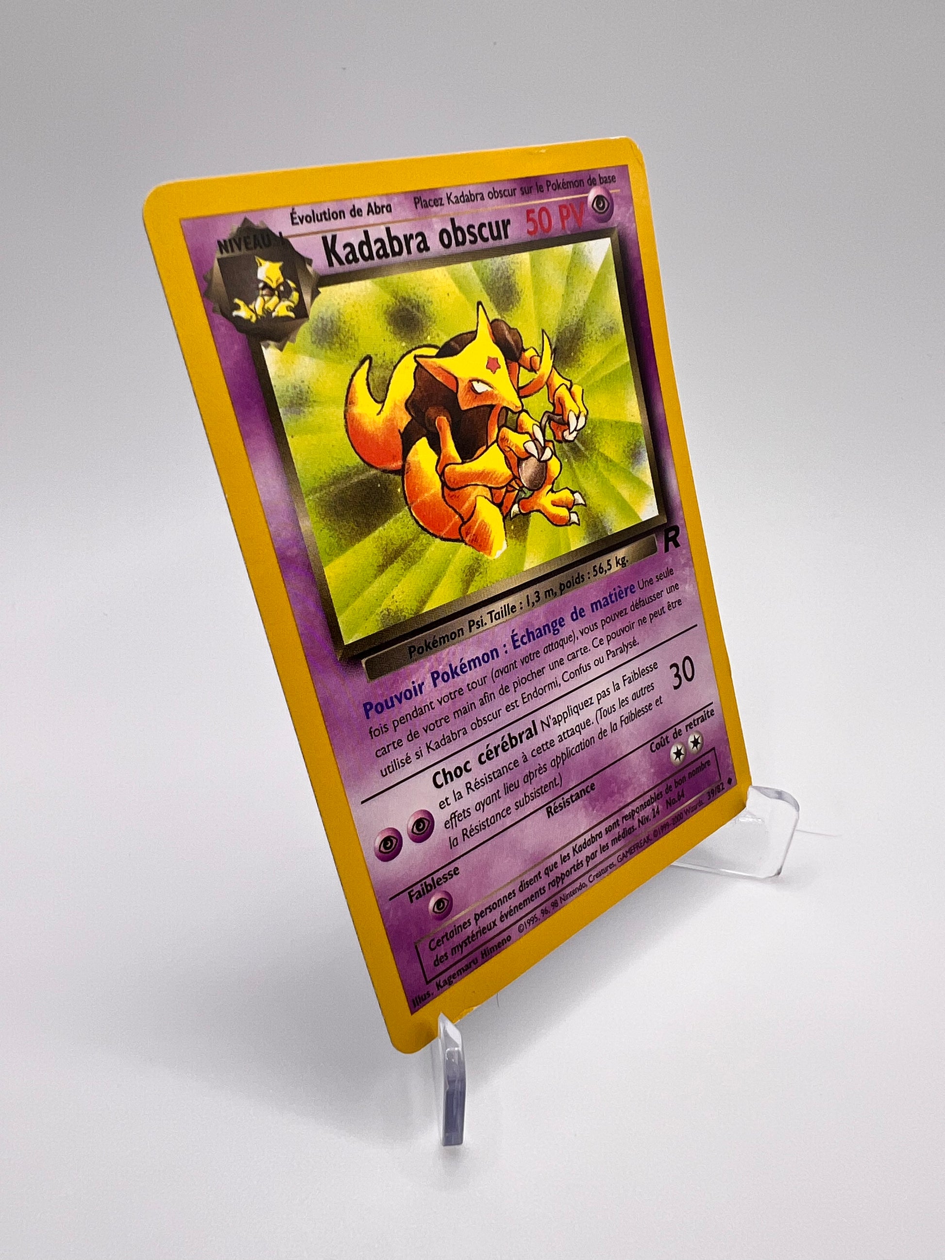 Kadabra Obscur 39/82 Pikadi Collect