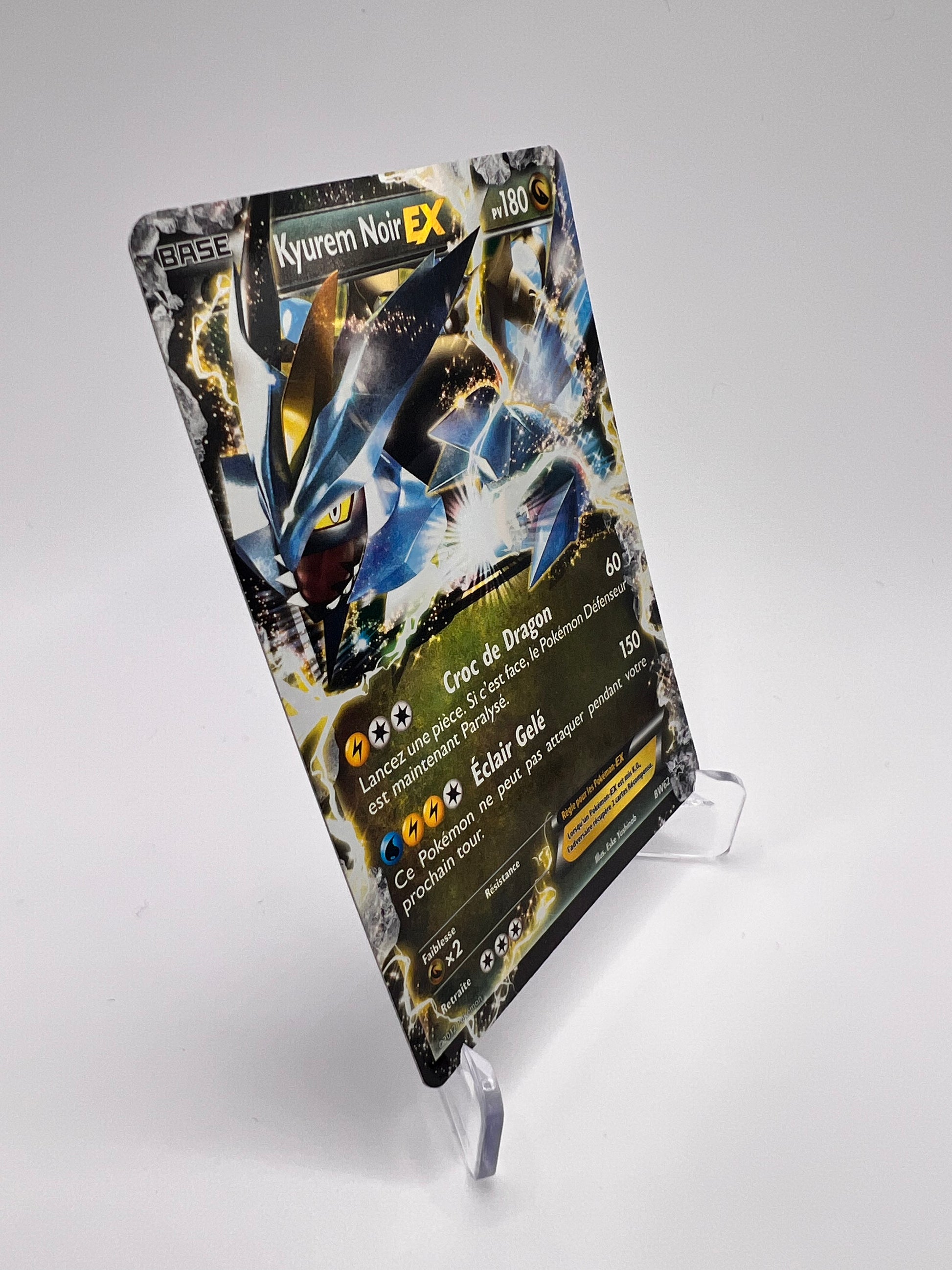 Kyurem Noir Ex BW62 Pikadi Collect