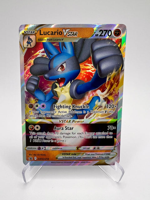 Lucario Star SWSH214 Eng Pikadi Collect