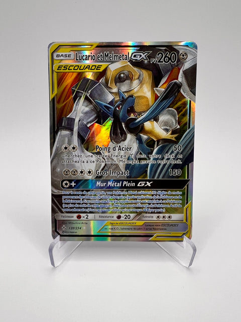Lucario et Melmetal GX 120/234 Pikadi Collect