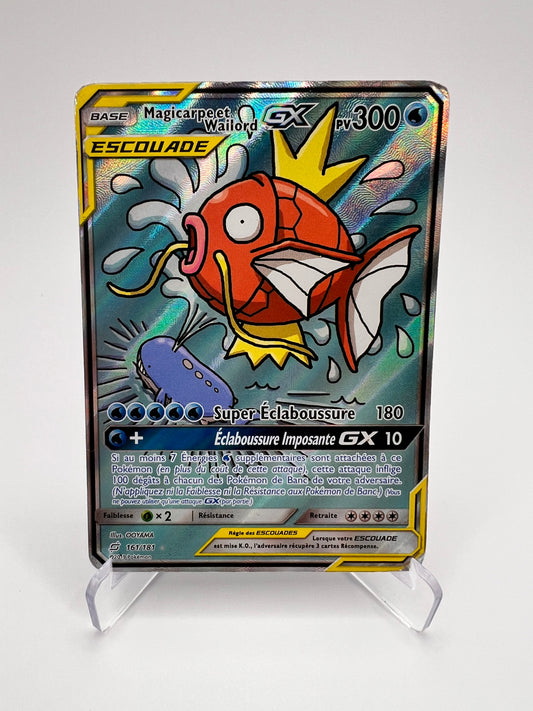 Magicarpe et Wailord GX 161/181 Pikadi Collect