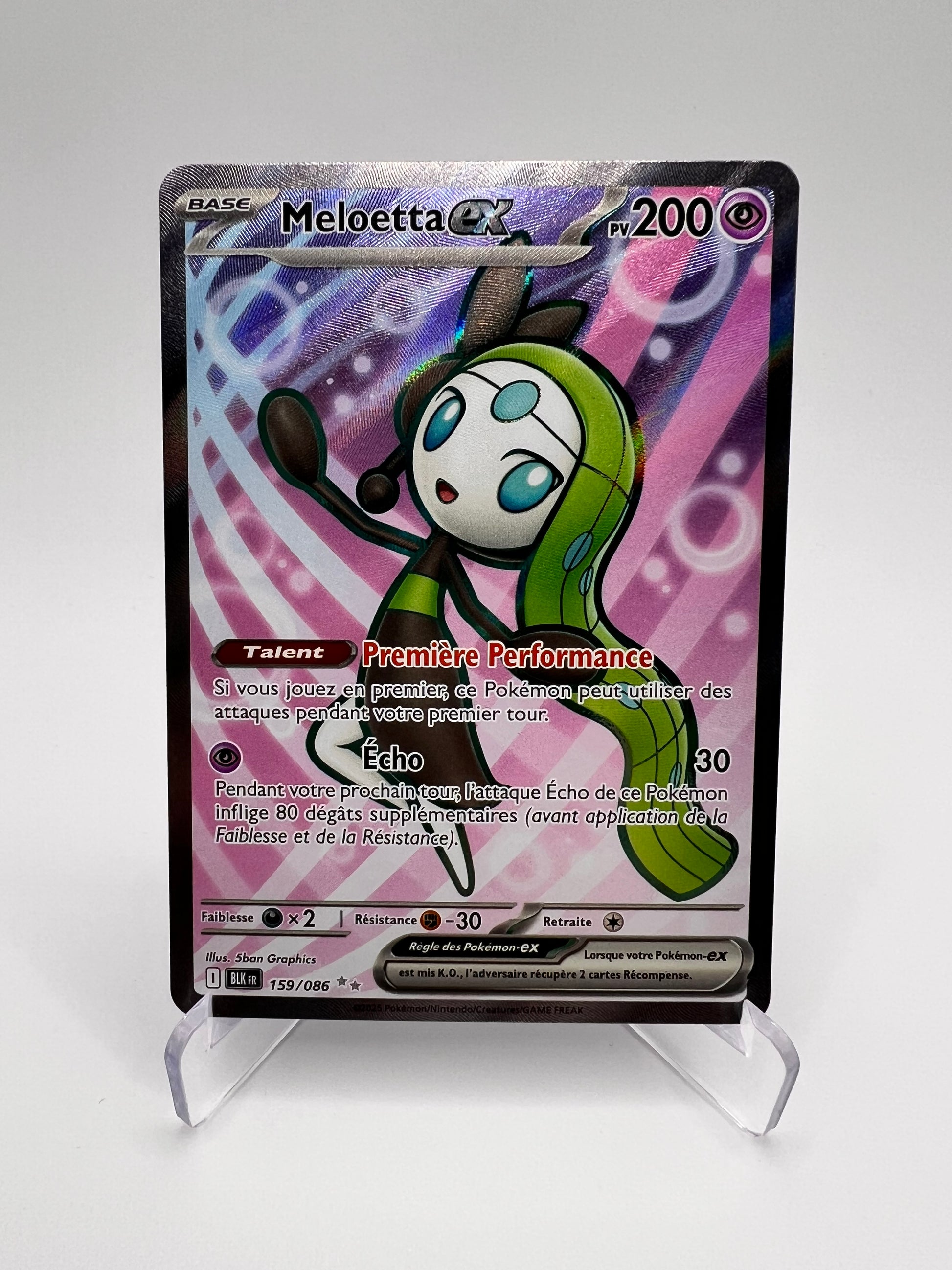 Meloetta Ex 159/086 Pikadi Collect
