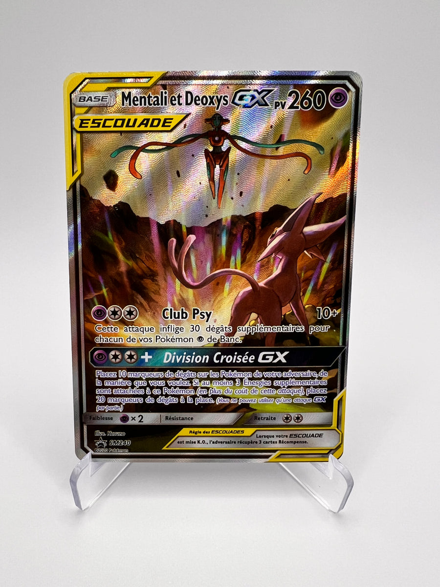 Mentali et Deoxys GX SM240 Pikadi Collect