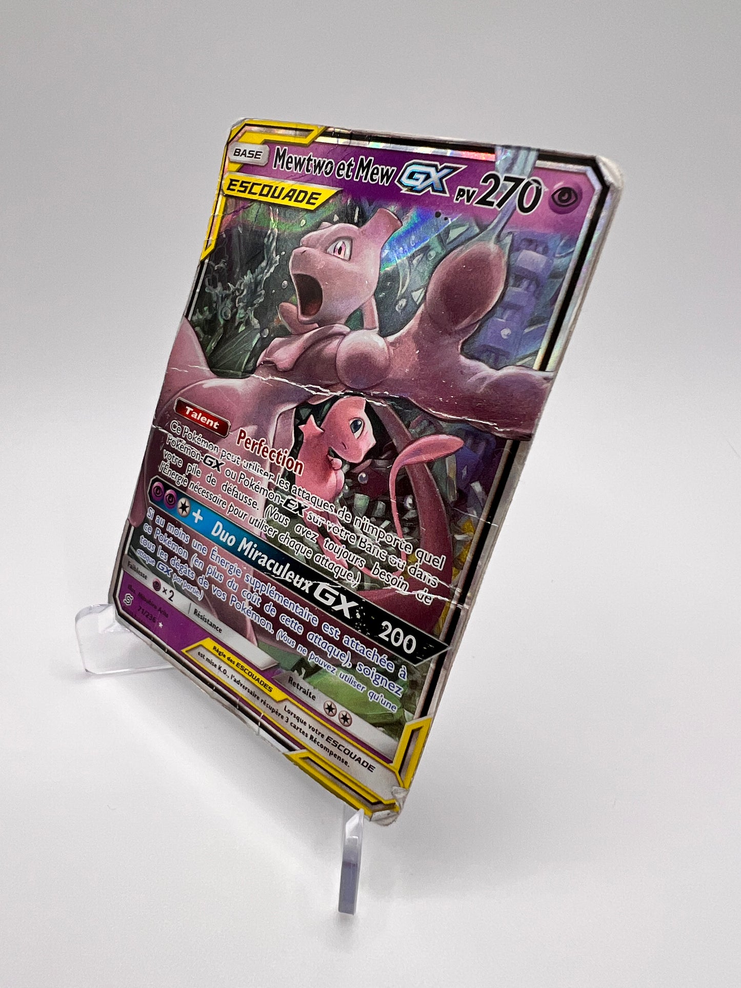 Mewtwo et Mew GX 71/236 Pikadi Collect