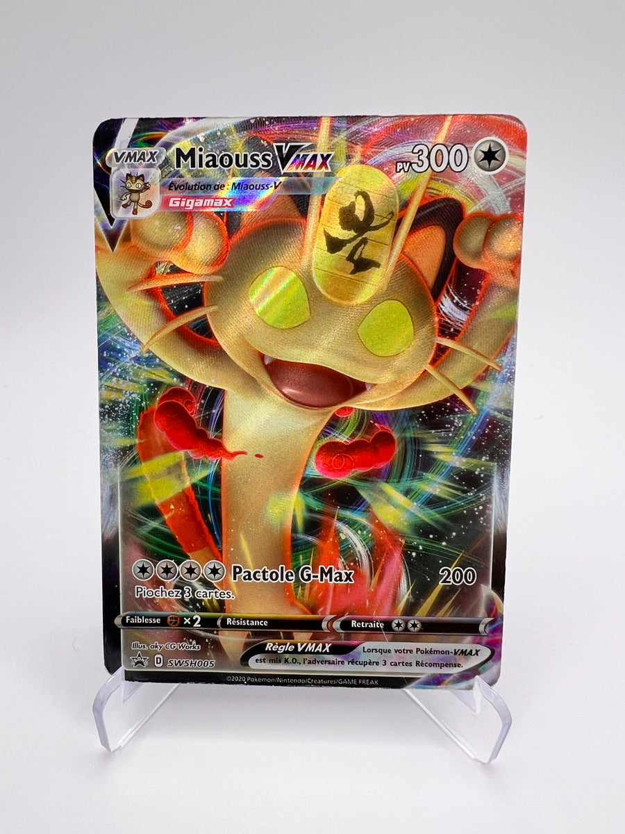 Miaouss Vmax SWSH005 Pikadi Collect
