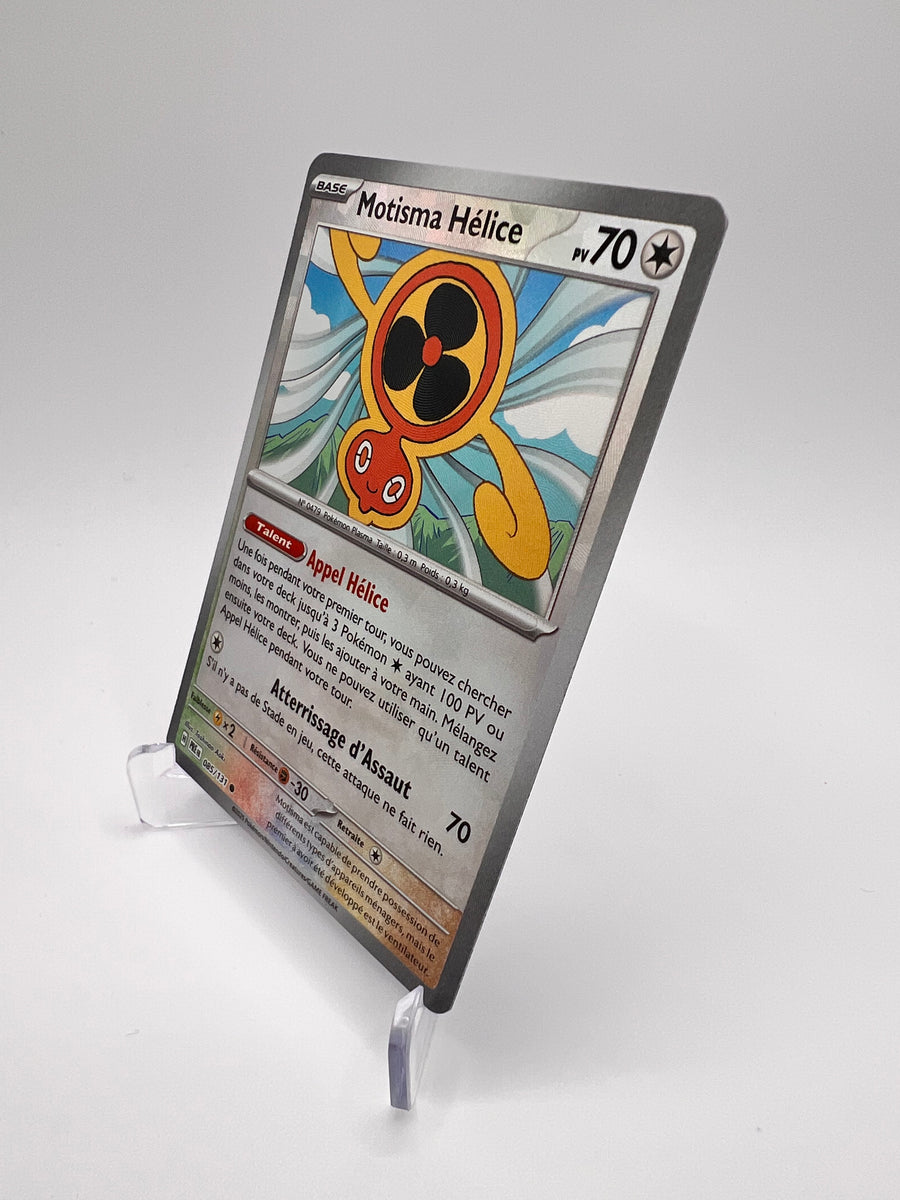 Motisma Hélice 085/131 Pokéball Pikadi Collect