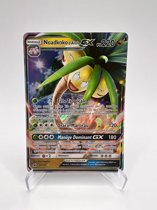Noadkoko d'Alola GX 74/111 Pikadi Collect