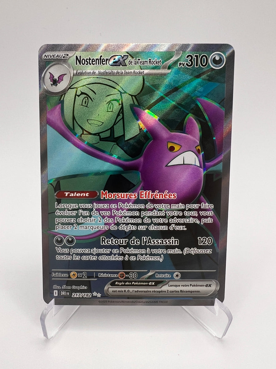 Nostenfer Ex de la Team Rocket 217/182 Pikadi Collect