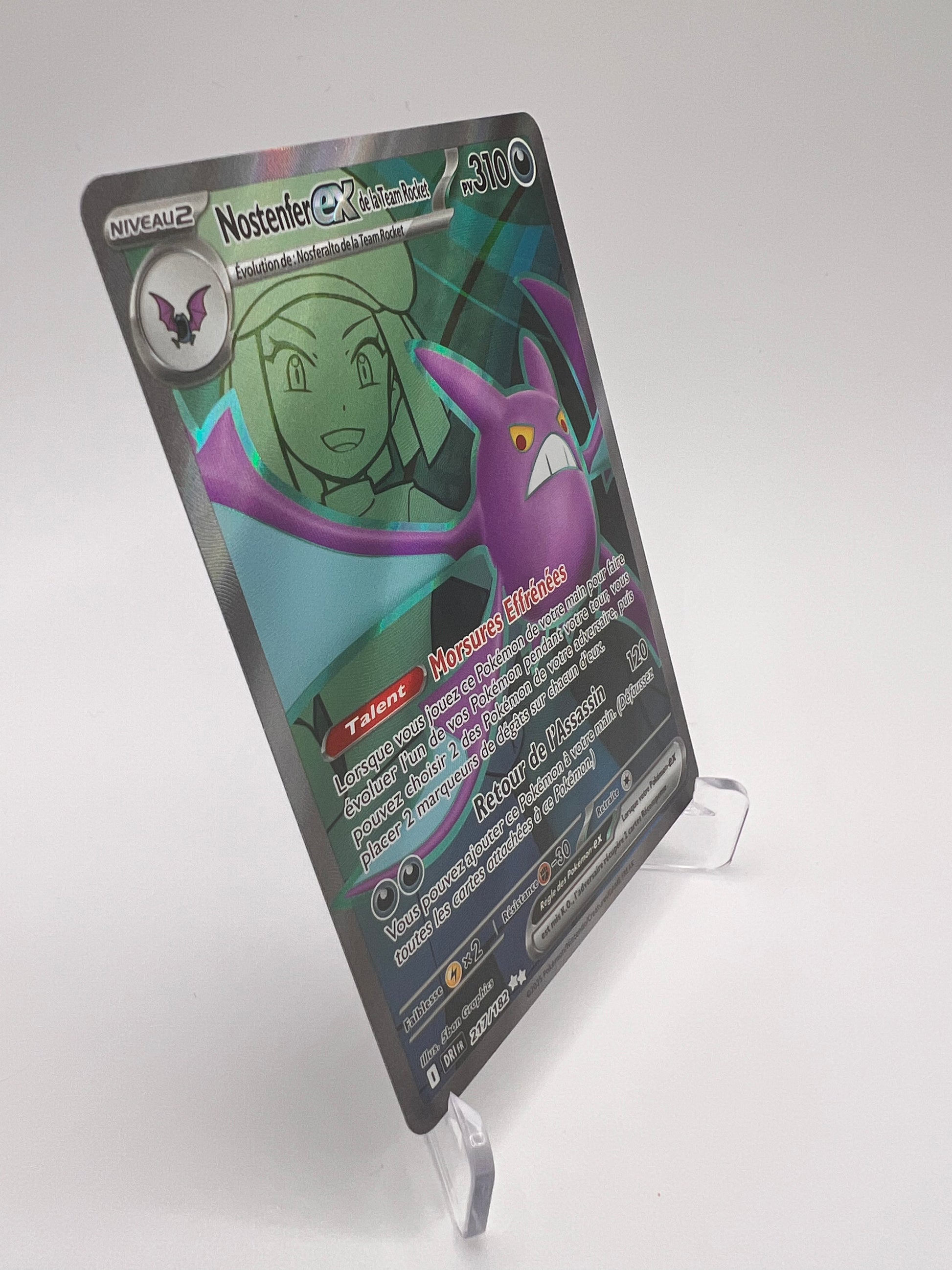 Nostenfer Ex de la Team Rocket 217/182 Pikadi Collect