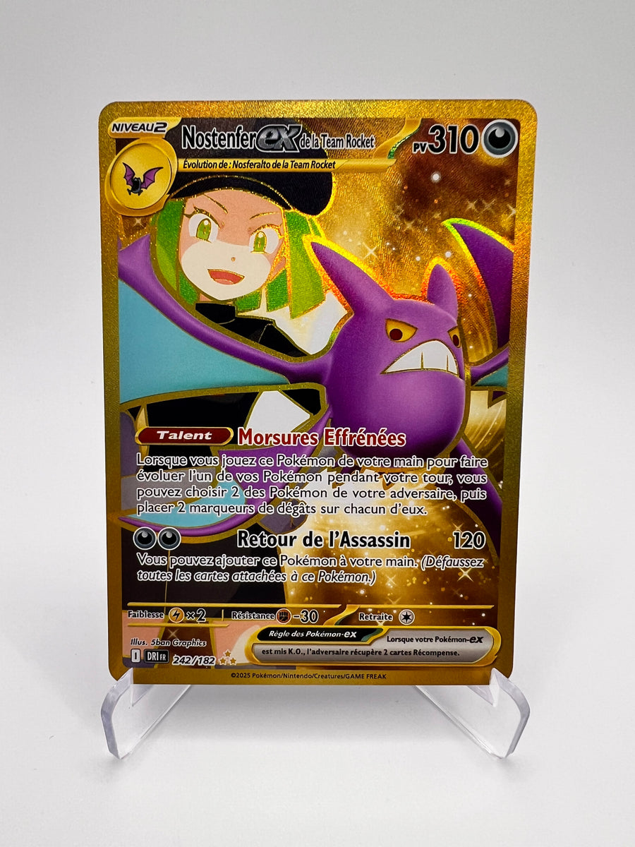 Nostenfer Ex de la Team Rocket 242/182 Pikadi Collect