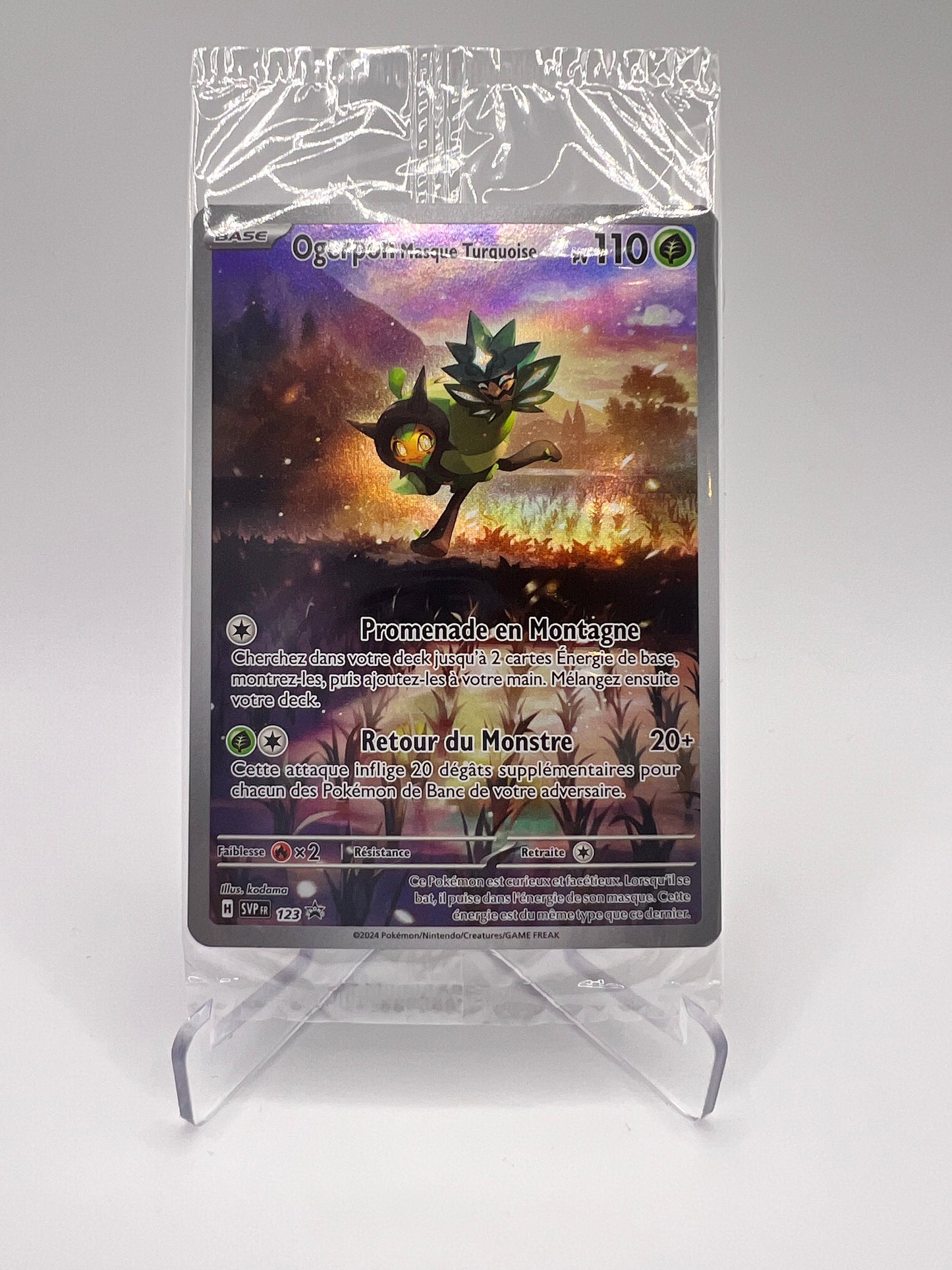 Ogerpon Masque Turquoise 123 Pikadi Collect