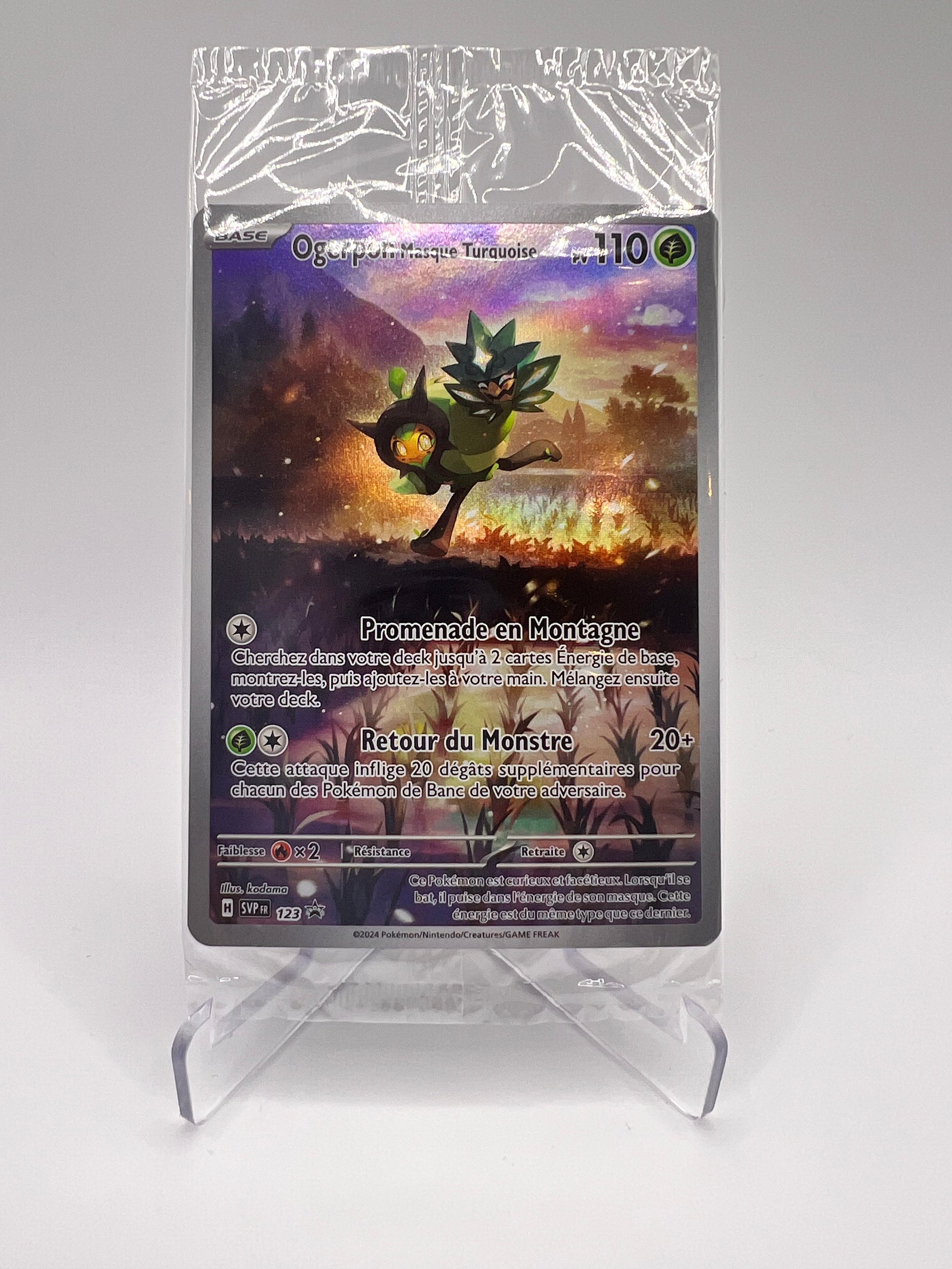 Ogerpon Masque Turquoise 123 Pikadi Collect