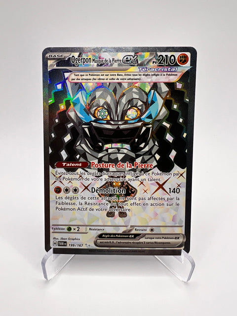 Ogerpon Masque de la Pierre Ex 199/167 Pikadi Collect