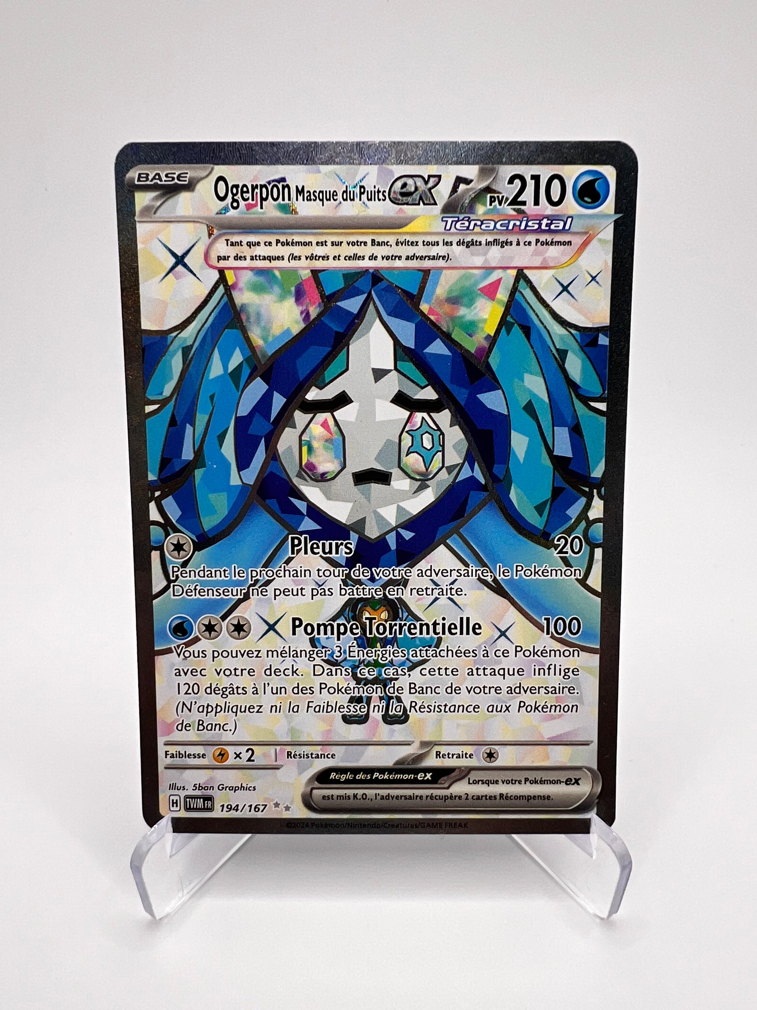 Ogerpon Masque du Puits Ex 194/167 Pikadi Collect