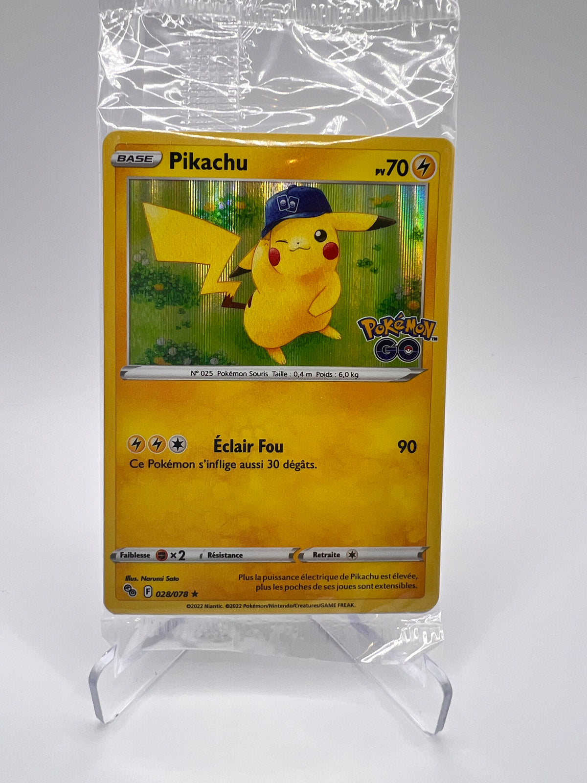 pokemon card 028 078 Pikachu 028/078 - Go – Pokemon go – FR Color:Summon: Fenrir Most Popular Every Commander Precon Released