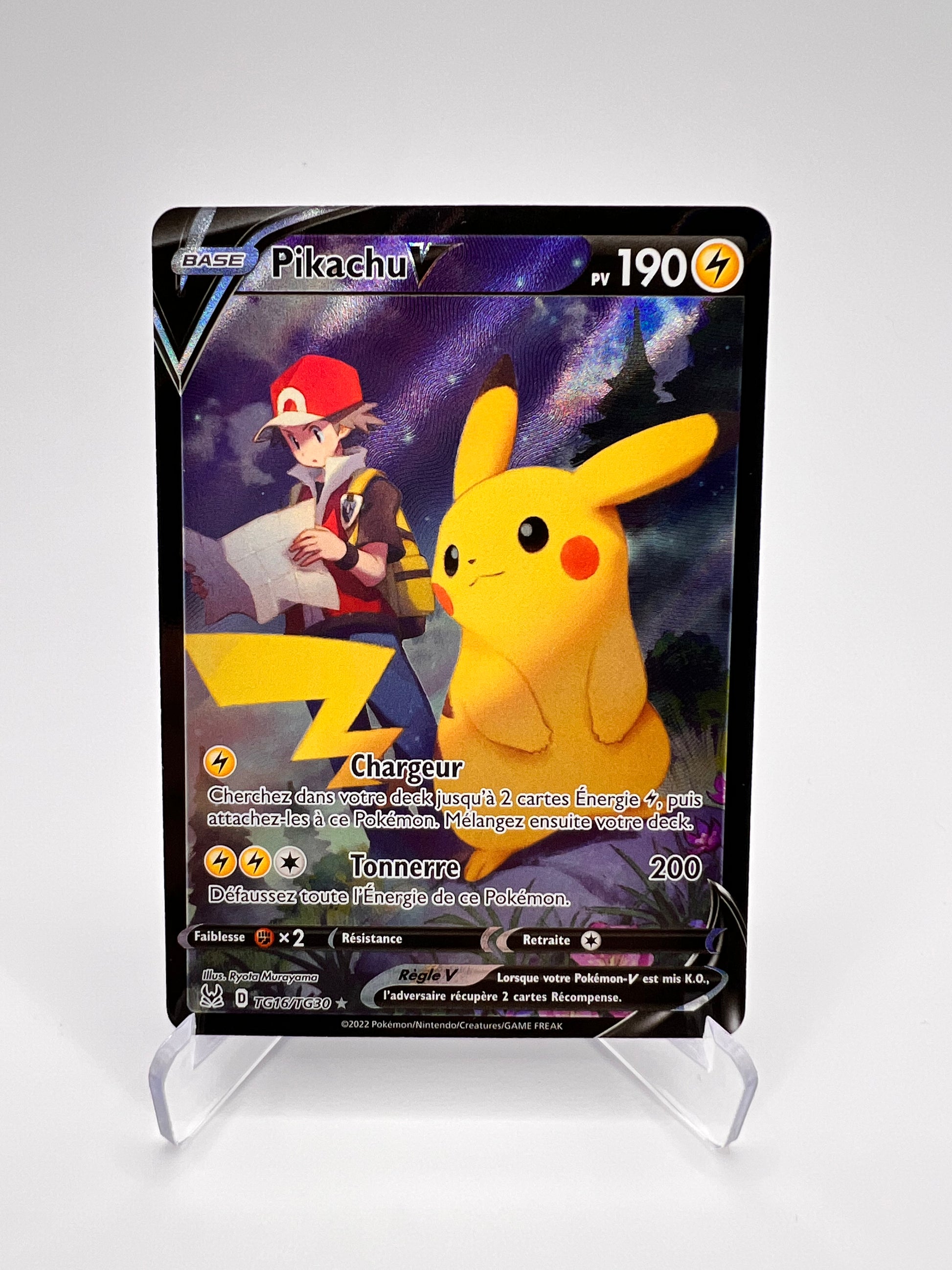 Pikachu V TG16/TG30 - Origine Perdue – Origine Perdue – Carte Pokémon Rare – Origine perdue – FR