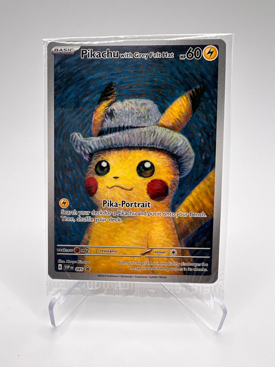 Pikachu with Grey Felt Hat 085 Pikadi Collect