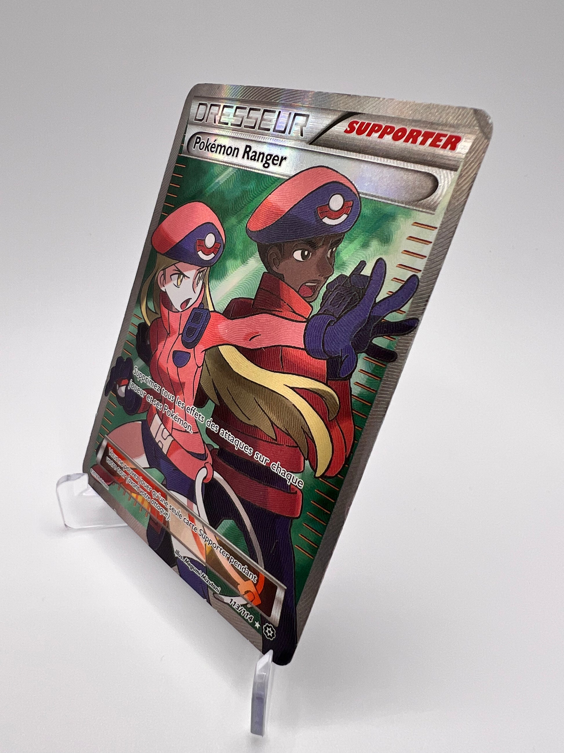 pokemon ranger full art card Ranger 113/114 - Mega Evolutions – Mega evolution – FR
