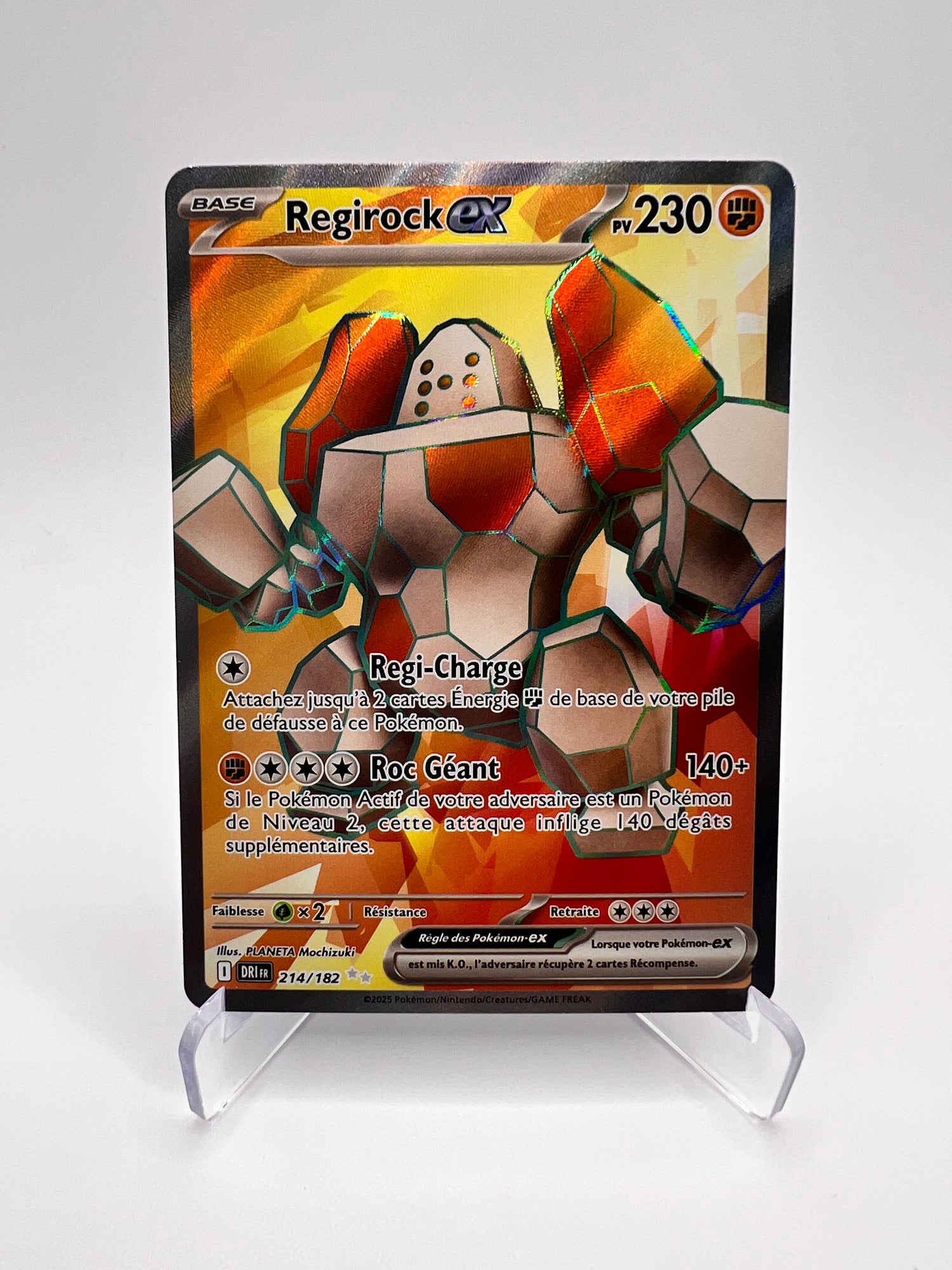 Regirock Ex 214/182 Pikadi Collect