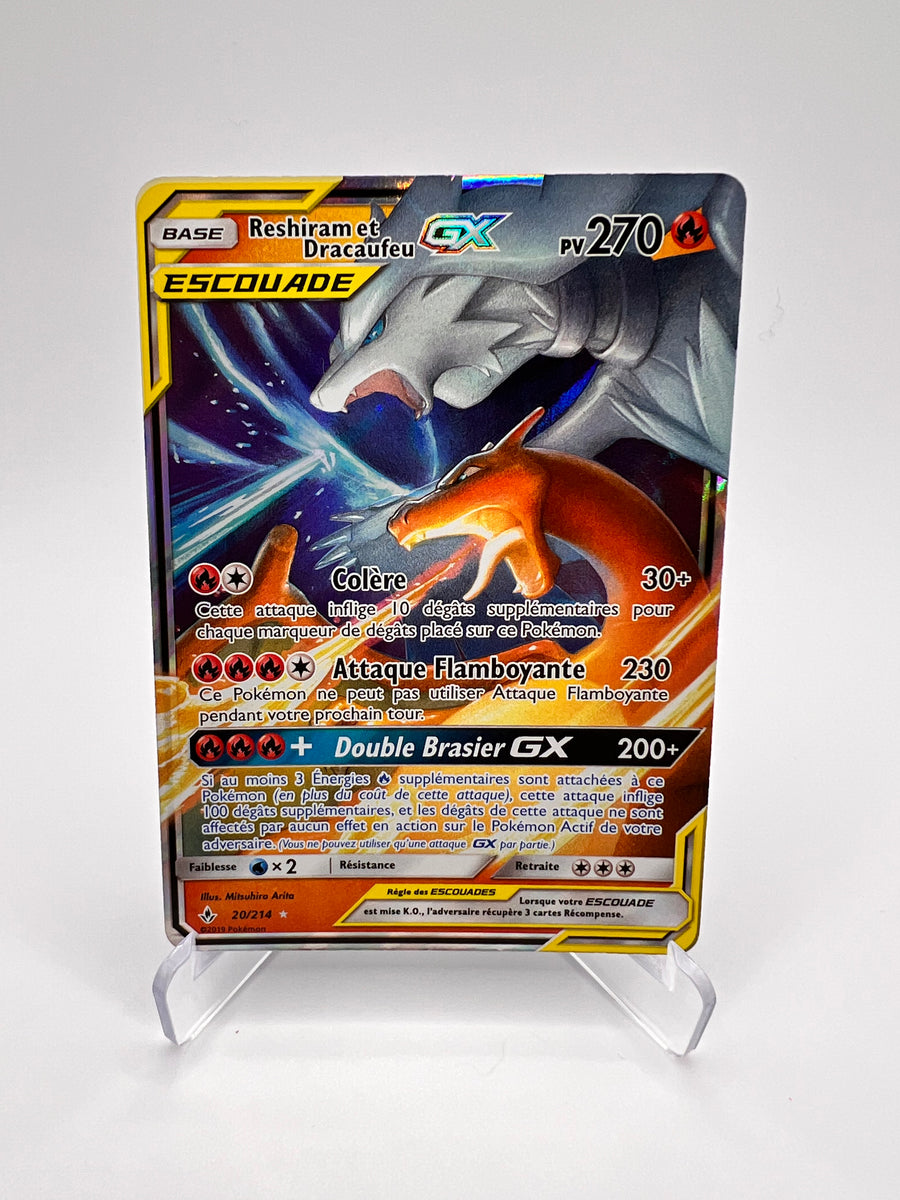Reshiram et Dracaufeu 20/214 Pikadi Collect