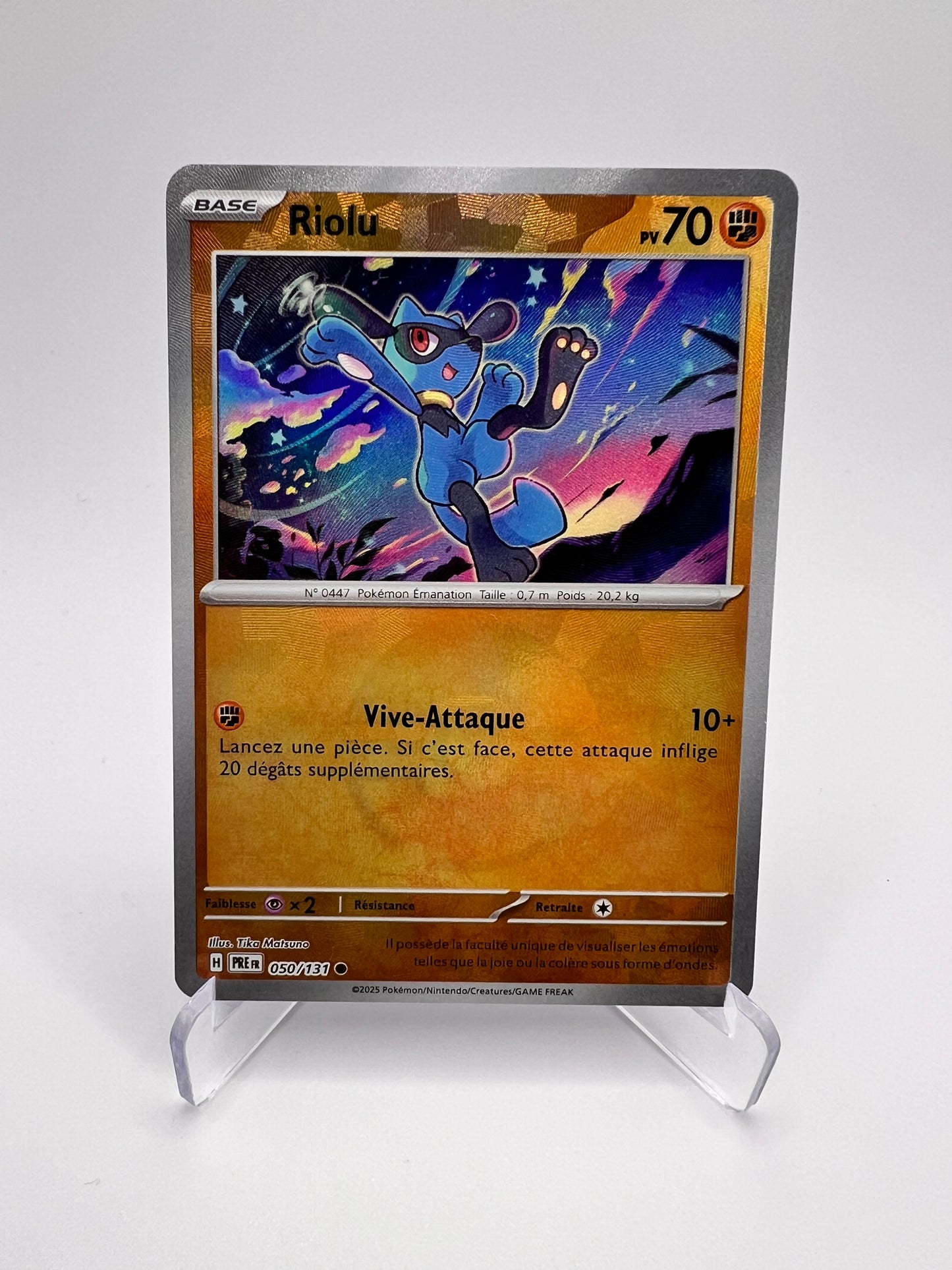 Riolu 050/131 Pokeball Pikadi Collect