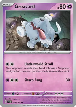 SV1 105 — Carte Pokémon - Pikadi Collect