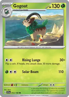 SV1 12 — Carte Pokémon - Pikadi Collect