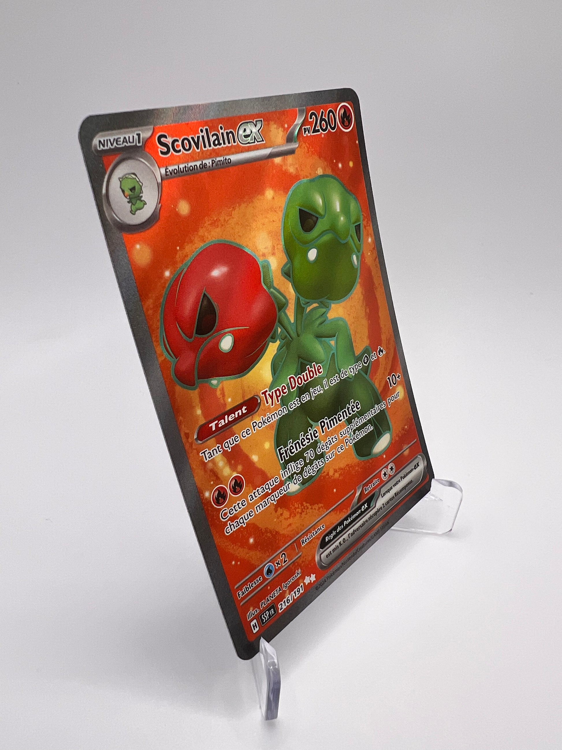 Scovilain Ex 216/191 Pikadi Collect