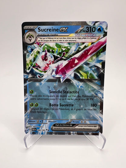 CARTE POKÉMON SUCREINE EX 046/182 SV4:Ecarlate et Violet Faille CARTE POKÉMON SUCREINE EX 046/182 SV4:Ecarlate et Violet Faille