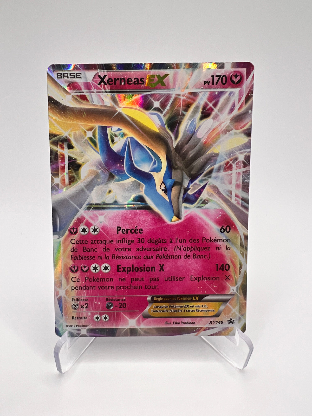 Xerneas ex Promos Promos Promos Promos Promos XY149 - Promos Black Star XY  – Black Star – Carte Pokémon Promo – Black star – FR