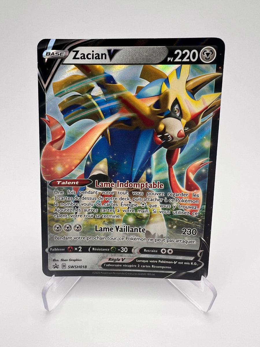 Zacian V SWSH018 Pikadi Collect
