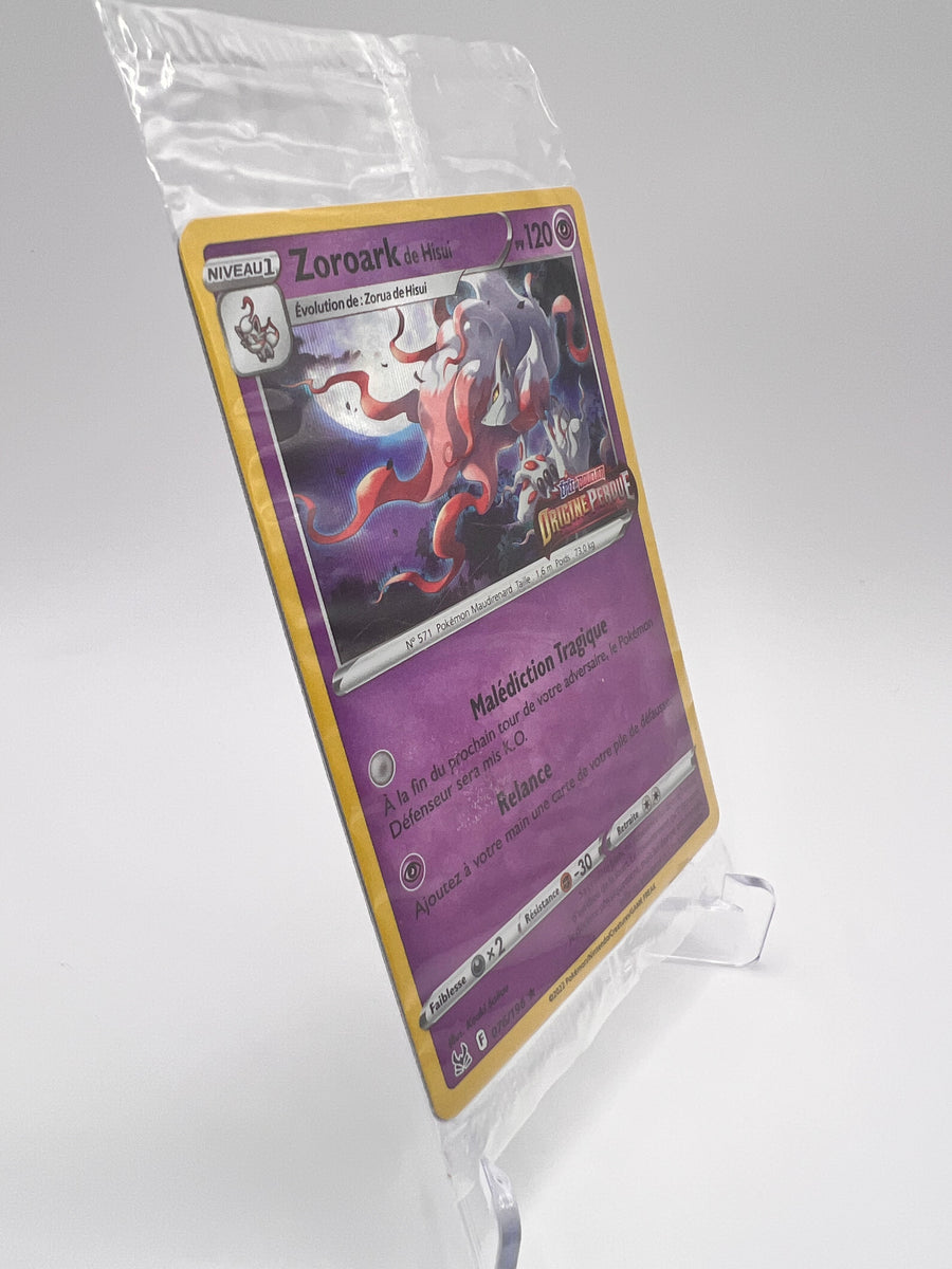 Zoroark de Hisui 076/196 Stamp Pikadi Collect