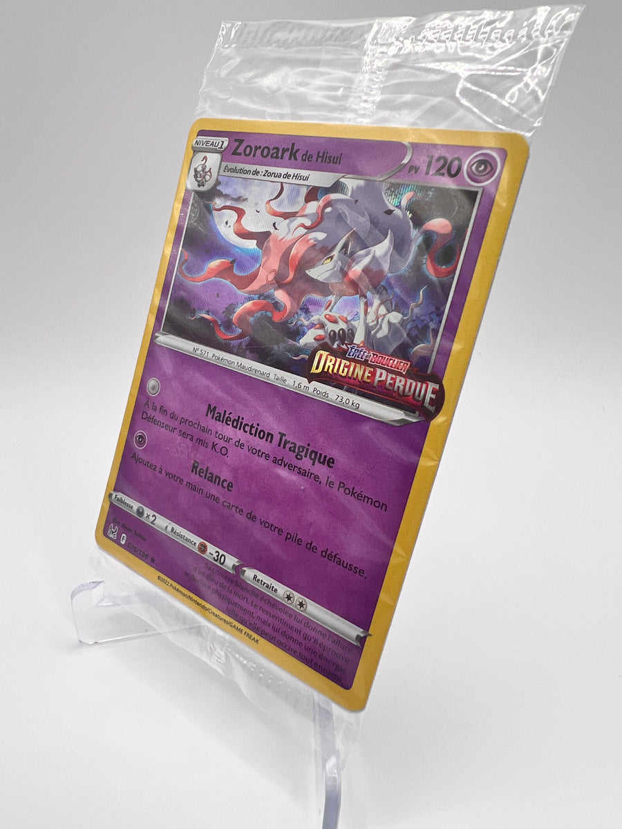 Zoroark de Hisui 076/196 Stamp Pikadi Collect