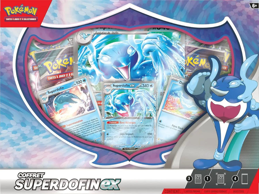 Coffret Pokemon Superdophin EX - Pikadi Collect