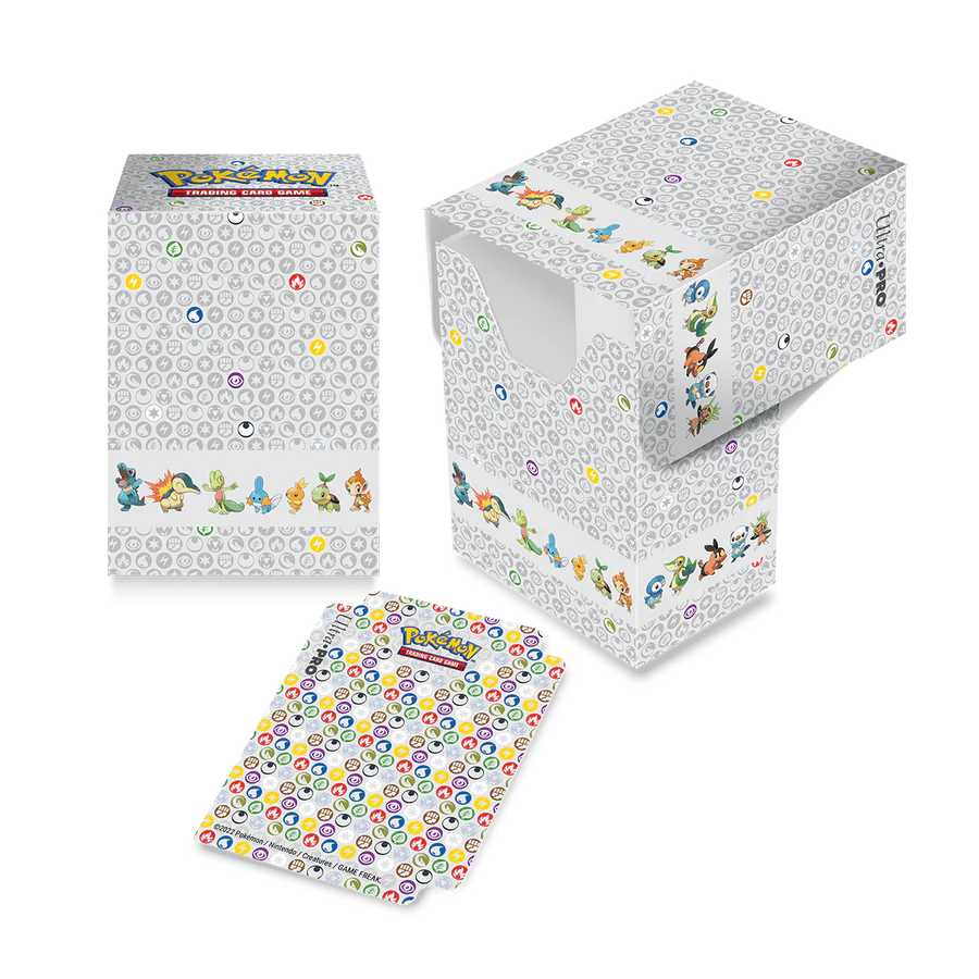 🎨 Coffret Accessoires Pokémon Ultra PRO – Starter Regions & Symboles d’Énergie