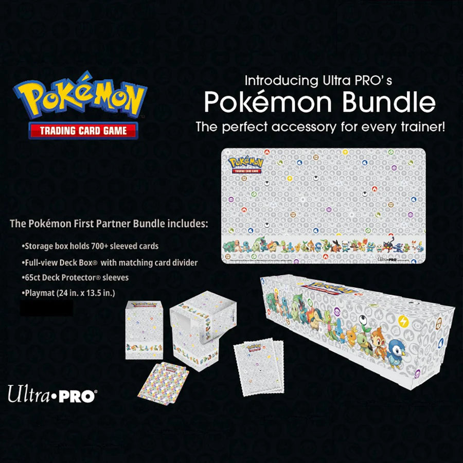 🎨 Coffret Accessoires Pokémon Ultra PRO – Starter Regions & Symboles d’Énergie